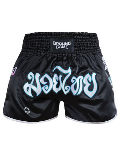 Pantalonii scurți Muay Thai Cheeky Monkey Ground Game