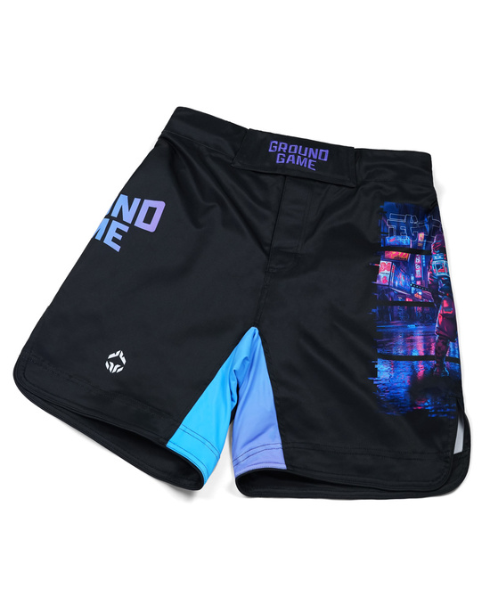 Pantaloni scurți MMA pentru bărbați Cyber Samurai Ground Game
