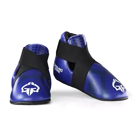 Pantofi de antrenament / tibiere pentru kickboxing Cyborg Ground Game albastru