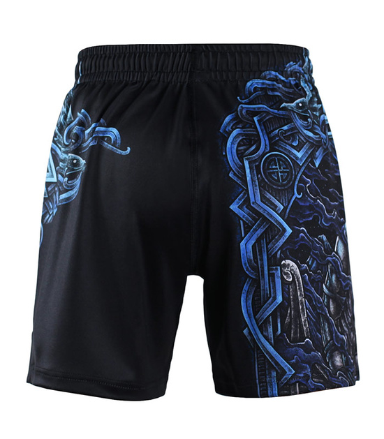 Pantaloni scurți sport pentru copii Viking Kids Ground Game negru