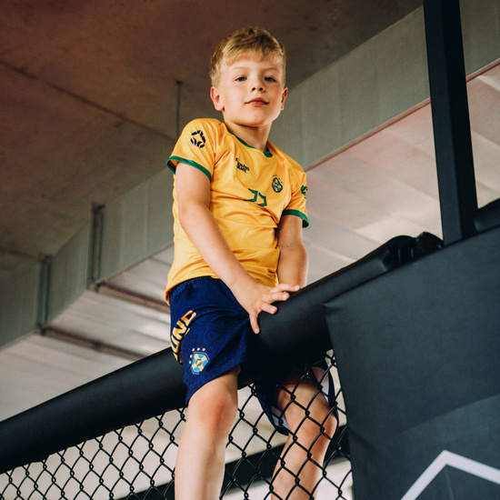 Pantaloni scurți de antrenament pentru copii Brazil Football