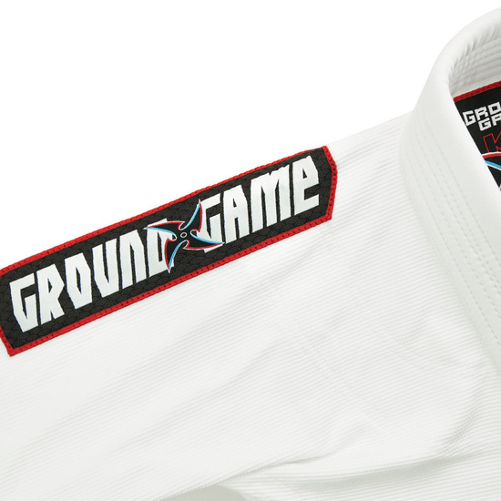 Gi pentru copii BJJ Ninja Ground Game alb
