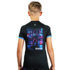 Rashguard pentru copii cu mâneci scurte Cyber Samurai Ground Game