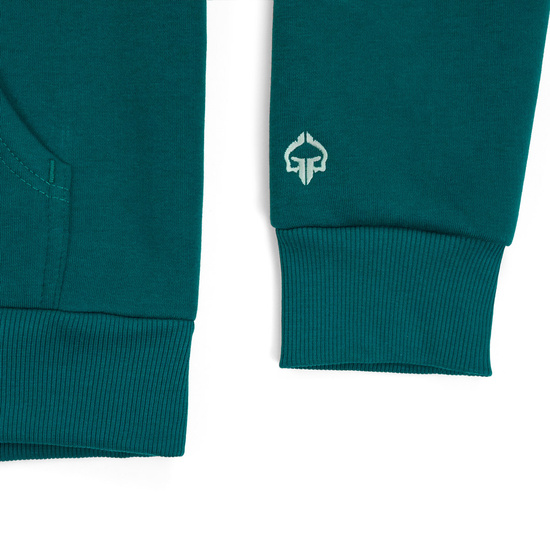 Hanorac cu glugă Round Ground Game Verde