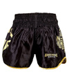 Pantaloni scurți Muay Thai Gold Ground Game negru / gold