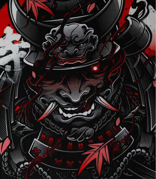 Pantaloni scurți de compresie Vale Tudo Oni Samurai 2.0 Ground Game negru