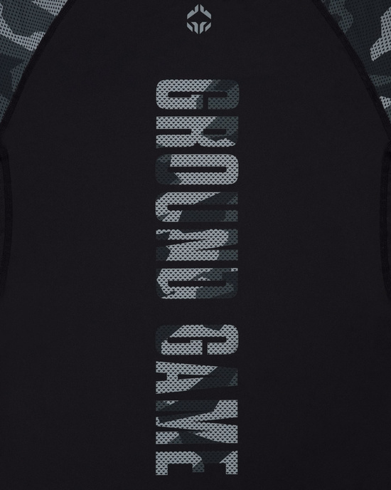 Rashguard Military pentru bărbați mânecă scurtă