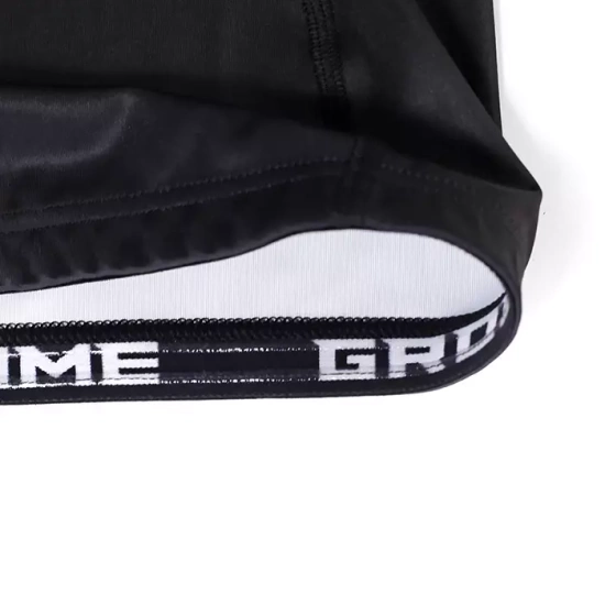 Rashguard pentru femei cu mâneci lungi Tsuru Warrior Ground Game negru