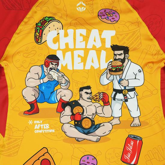 Rashguard Cheat Meal mânecă scurtă