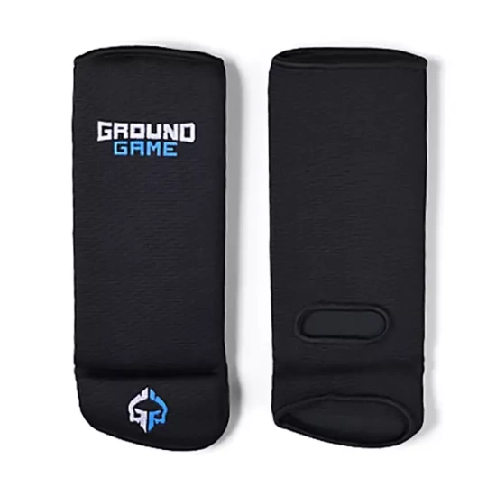 Suport pentru gleznă cu protecție Classic Ground Game negru