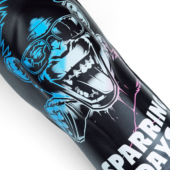 Protecție tibie pentru copii Cheeky Monkey Ground Game negru