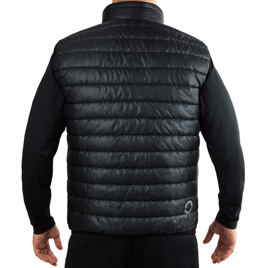 Vestă de bărbați din puf Monogram Ground Game negru