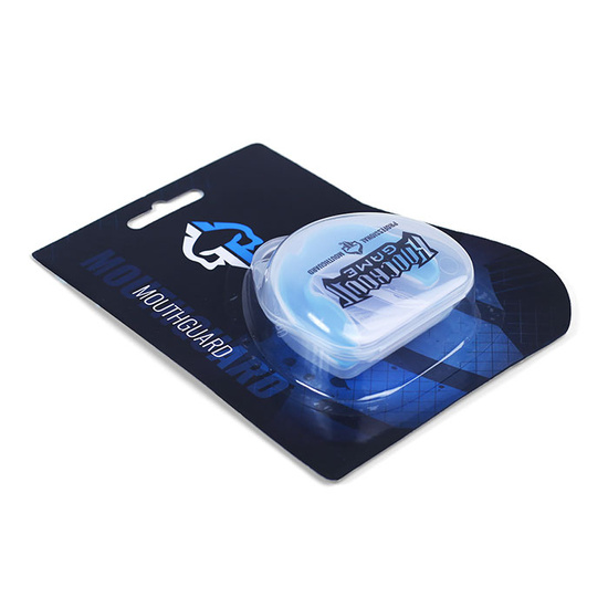 Protecție dentară Logo Ground Game alb