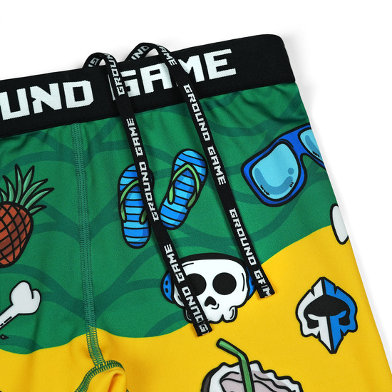 Pantaloni scurți de compresie Vale Tudo Copacabana Ground Game