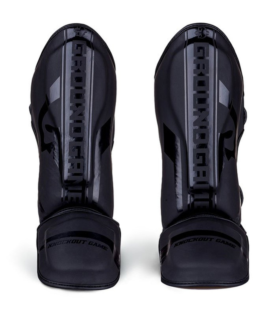 Protecție tibie Stripe Black Ground Game negru