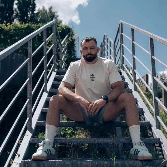 Tricou Jiu-Jitsu is Calling x Noize Oversize (Bej)