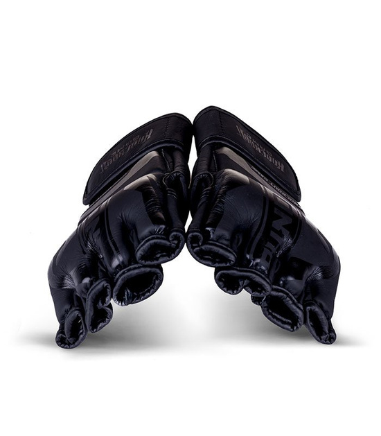 Mănuși de MMA Bůacl Stripe Ground Game negru