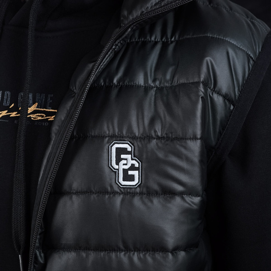 Vestă de bărbați din puf Monogram Ground Game negru