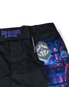 Pantaloni scurți MMA pentru bărbați Cyber Samurai Ground Game