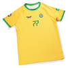Rashguard pentru copii cu mâneci scurte Brazil Football Ground Game