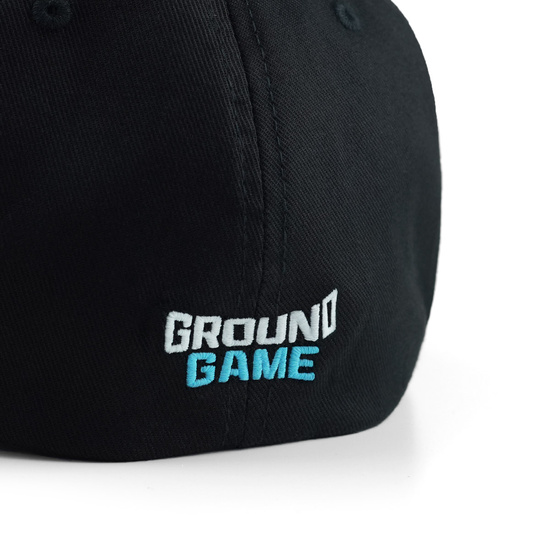 Șapcă pentru bărbați Logo 3D Ground Game negru