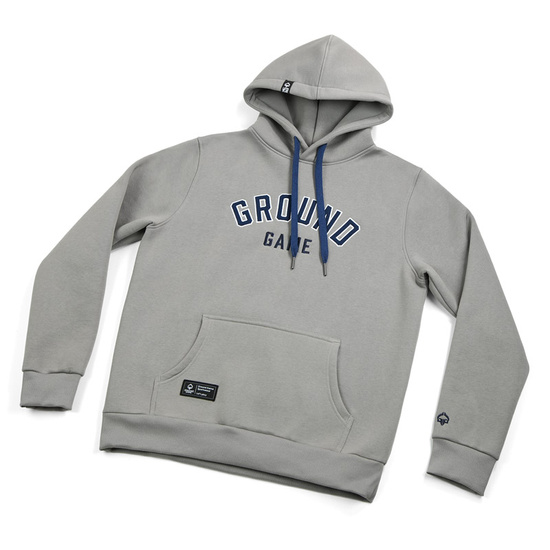 Hanorac la modă cu glugă Uni Ground Game gri
