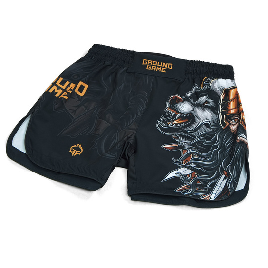 Pantaloni scurți MMA ușori Ragnarok pentru bărbați negru