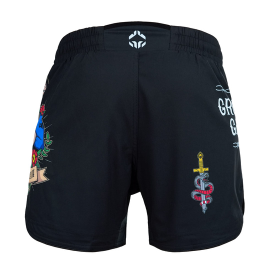 Pantaloni scurți MMA ușori Oldschool pentru bărbați