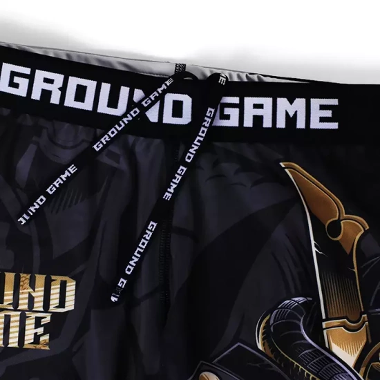 Colanți sport pentru bărbați Oni Samurai Ground Game negru