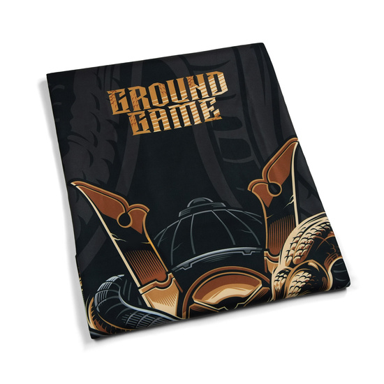 Prosop cu uscare rapidă Oni Samurai (75x150 cm) Ground Game negru