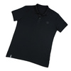Tricou polo pentru bărbați Label Ground Game Negru