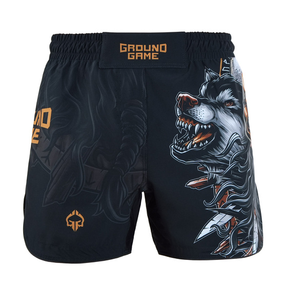 Pantaloni scurți MMA ușori Ragnarok pentru bărbați negru