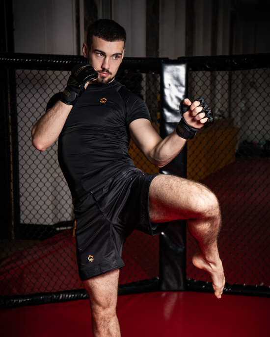 Mănuși de MMA Equinox Ground Game negru