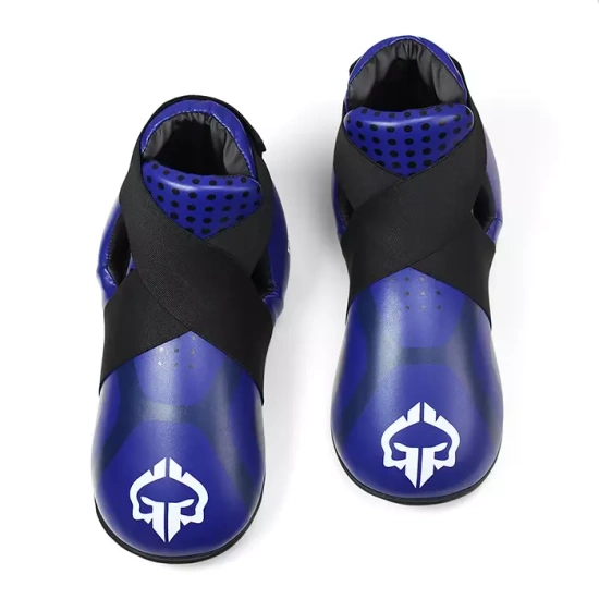 Pantofi de antrenament / tibiere pentru kickboxing Cyborg Ground Game albastru