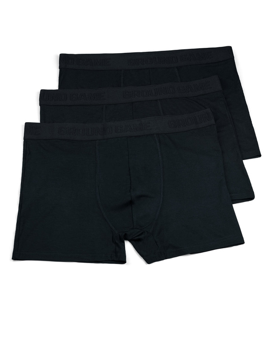 Boxeri bărbătești din bambus Shadow (Negri) set de 3