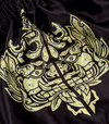 Pantaloni scurți Muay Thai Gold Ground Game negru / gold
