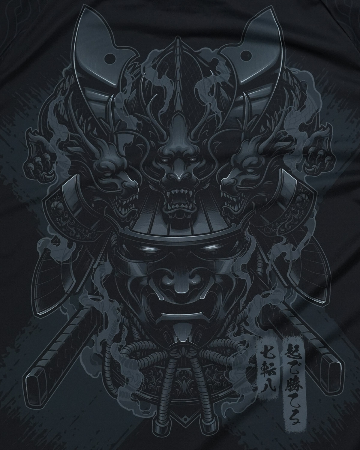 Rashguard pentru femei Samurai Shadow mânecă scurtă