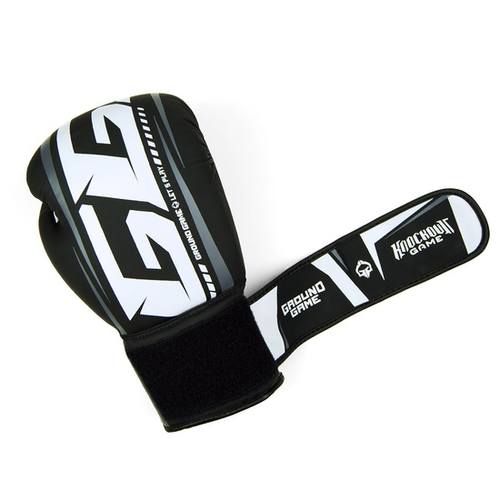 Mănuși de box Big Typo Ground Game negra