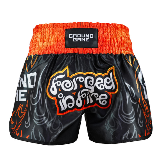 Pantalonii scurți Muay Thai Flames Ground Game