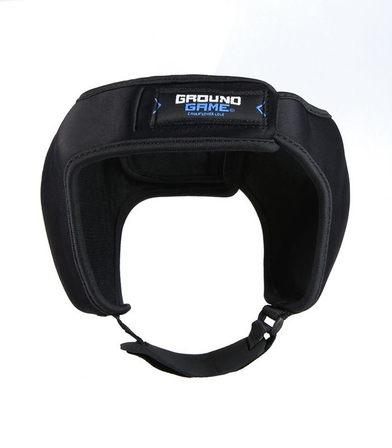 Protecție universală pentru urechi grappling/ BJJ Logo Ground Game negru