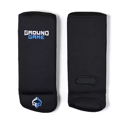 Suport pentru gleznă cu protecție Classic Ground Game negru