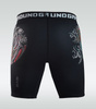 Pantaloni scurți de compresie Vale Tudo Bushido 3.0 Ground Game negru