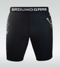 Pantaloni scurți de compresie Vale Tudo Bushido 3.0 Ground Game negru