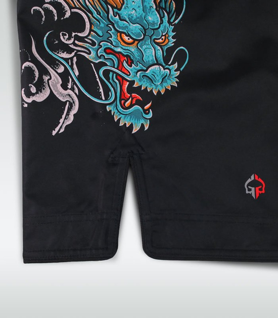 Pantaloni scurți MMA Bushido 3.0 pentru bărbați negru