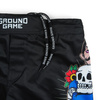 Pantaloni scurți MMA pentru bărbați Oldschool Ground Game negru