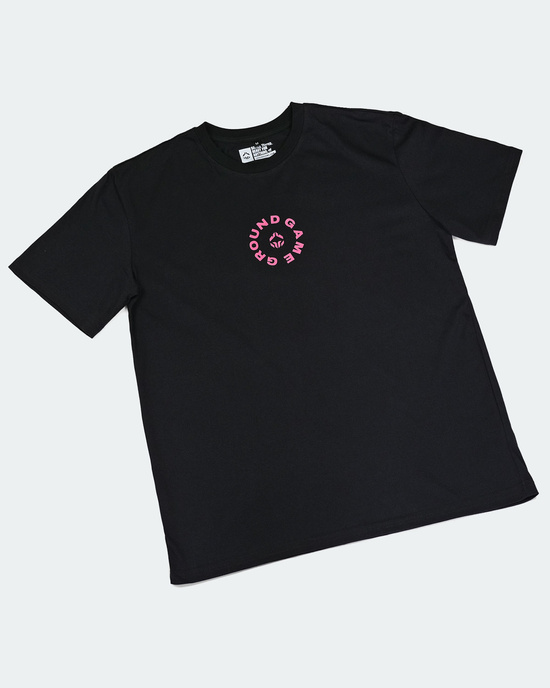 Tricou pentru bărbați Round 1 Oversize Ground Game negru