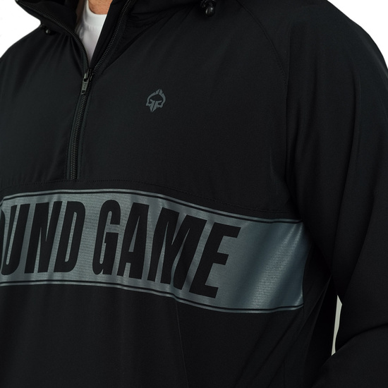 Geacă de vânt Big Typo Ground Game neagră