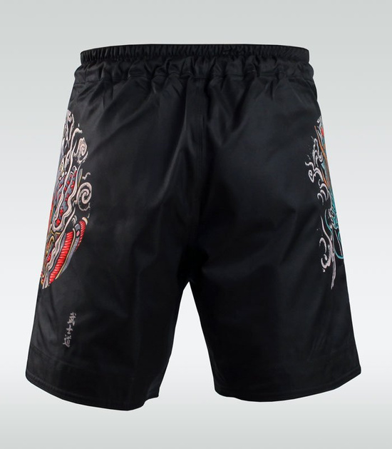 Pantaloni scurți MMA Bushido 3.0 pentru bărbați negru