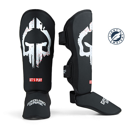 Protecție tibie Skullz Light Ground Game negru