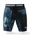 Pantaloni scurți de compresie Vale Tudo Viking Ground Game negru